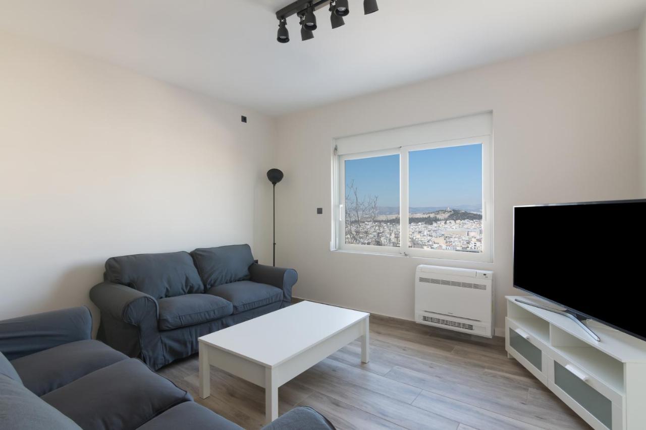 Acropolis View Apartment For 4 People Aten Exteriör bild