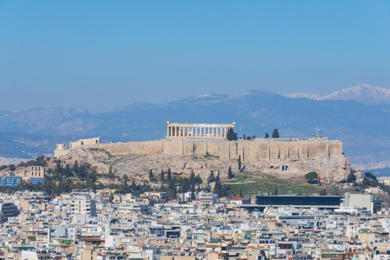 Acropolis View Apartment For 4 People Aten Exteriör bild