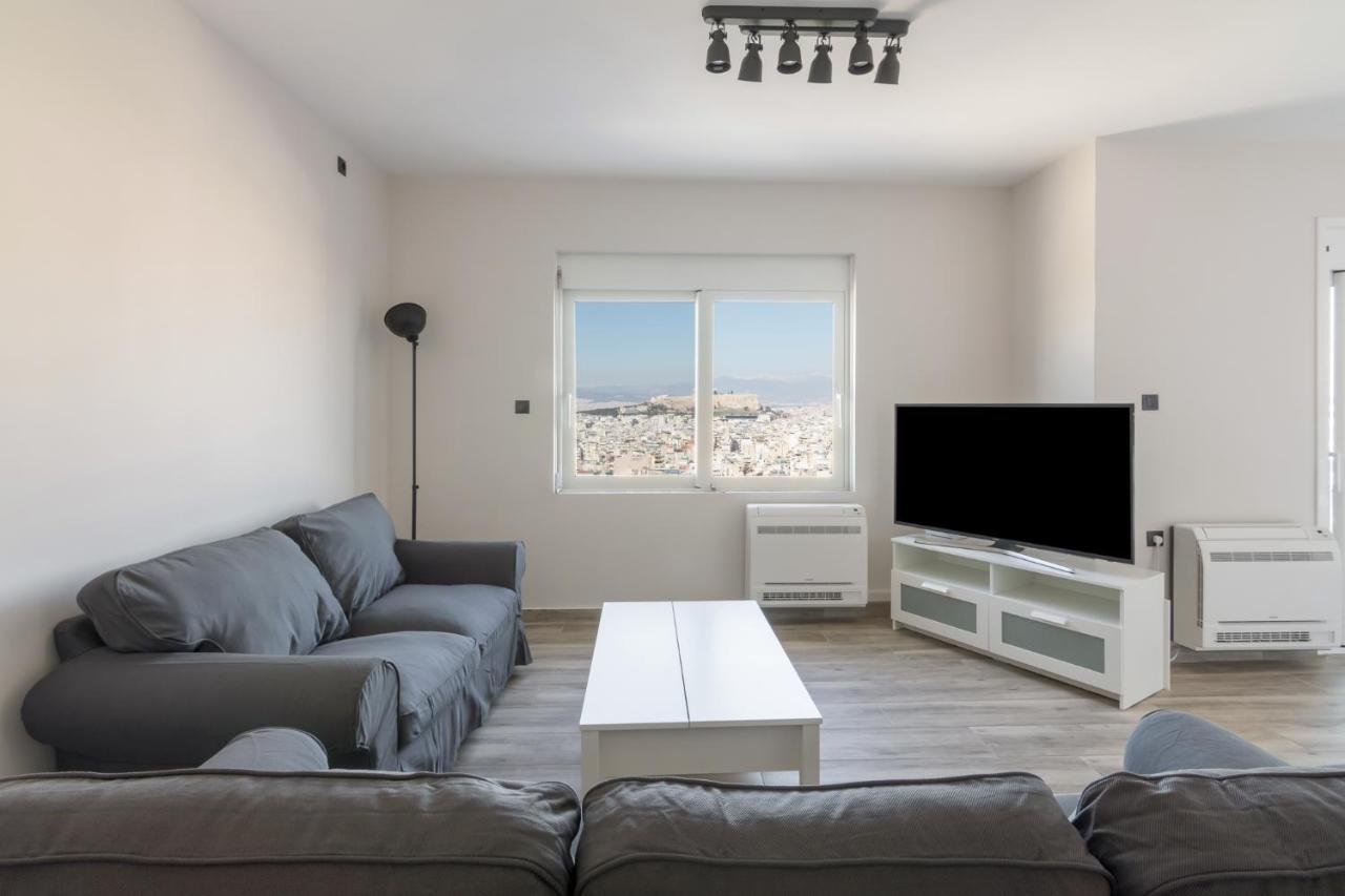 Acropolis View Apartment For 4 People Aten Exteriör bild